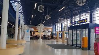 Inside Oulu Finland Airport [upl. by Irollam697]