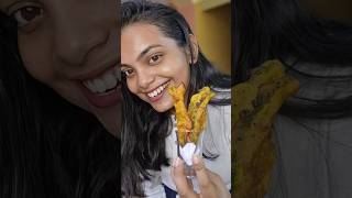 Karela fry  evening snacks shorts snacks trending viralshorts food [upl. by Nnylak944]