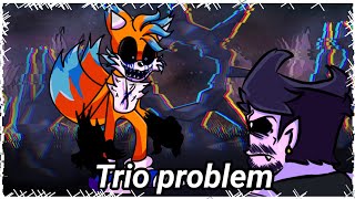 Friday night funkin Uside VS Tailsexe Trio problem Act3 Arquimedes Tails vs DadCover Final Round [upl. by Samantha]