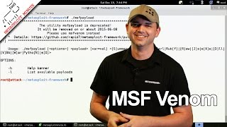 MSF Venom  Metasploit Minute Cyber Security Education [upl. by Lepley416]