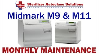 Midmark M9M11 New Style Monthly Maintenance [upl. by Tessy]