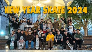 NEW YEAR SKATE 2024 [upl. by Holcman]