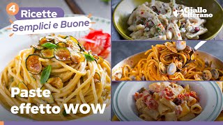 4 PASTE EFFETTO WOW – IRRESISTIBILMENTE BUONE BELLE E FACILI 👀🍴😋 [upl. by Virgilia]