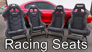 Racing Seats How to Pick Out the Best Seats for your Car [upl. by Enylhsa312]