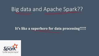 What is Apache Spark  Lec 1 [upl. by Danice]