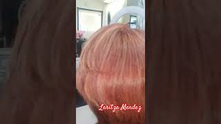 Cabello rojo con iluminaciones cabellorojo iluminaciones Larymendez0717 [upl. by Romilda]