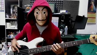 Bella Ciao Bass Cover Le Casa Le Papel Soundtrack [upl. by Chainey356]