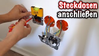 Steckdosen anschließen ElektroM [upl. by Irvin54]