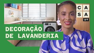 6 DICAS para decorar e organizar LAVANDERIA ou ÁREA DE SERVIÇO  Dica de Reforma  Stephanie Ribeiro [upl. by Eninotna]