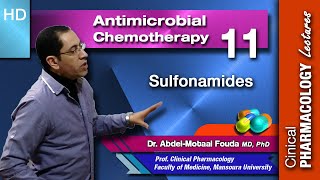 Antimicrobial Chemotherapy Ar Lecture 11 Sulfonamides [upl. by Latsyrk]