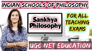 Samkhya Philosophy  Samkhya Karika  Indian School of Philosophy  MEdUGC NET Education [upl. by Ynaffi350]