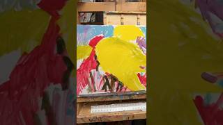 Master the Art of Painting a Stunning Sunflower in Oil pleinair artshorts oilpainting painting [upl. by Attenrev119]