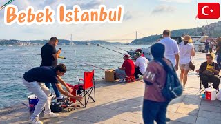 Bebek Neighborhood Walking Tour The Most Luxurious District in Istanbul  4K HDR [upl. by Nylzaj]