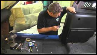 Episode 8 Part 2 Custom Seat belts in a Muscle Car Autorestomodf4v [upl. by Nuawaj]