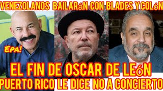 Activistas Puertorriqueños se oponen al concierto que dará Oscar de León en su País [upl. by Kriste]