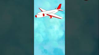 Easy drawing for kids  airoplane drawing  shorts youtubeshorts viralvideo viralshorts drawing [upl. by Eirovi]