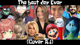 The Best Day Ever  Cover AI SpongeBob Song [upl. by Ainehta]