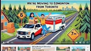 Road Trip From Toronto To Edmonton  Moving To Alberta Part 1  Day 1 amp 2 [upl. by Marcile]