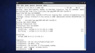 How to Configure FTP Server on CentOS 6 [upl. by Onaivatco]