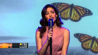 Emmy Rossum performs on quotCBS This Morning Saturdayquot [upl. by Shena]