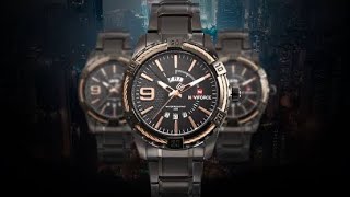 NAVIFORCE NF9117 Black Edition 2020 Men’s New Luxury Watch  Tech Online Shop [upl. by Lamarre]