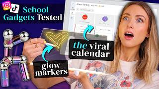 Testing Viral AMAZON GADGETS for SCHOOL whats actually worth buying [upl. by Blondelle]