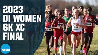 2023 NCAA DI womens NCAA cross country championship  FULL RACE [upl. by Philbo]