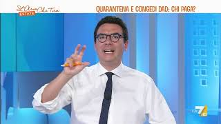 Quarantena e congedi DAD Giuliano Cazzola quotCredo che sia un problema di cassa e che lInps [upl. by Lienet]