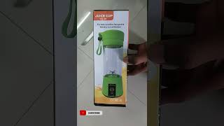 Rechargeable Portable Mini Juicer Bottle  Portable Juicer Blender  USB Juicer Blender Shorts [upl. by Ajna]