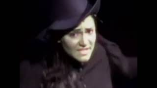 Shoshana Bean Defying Gravity debut Wicked Broadway Musical Janury 11 2005 [upl. by Salokcin]