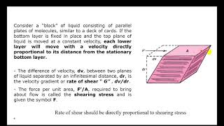 Rheology 1 of 3 [upl. by Benildas]