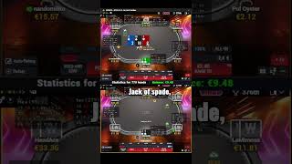 Calling the right hands on cbet poker cashgame [upl. by Cliffes]