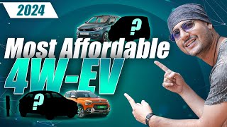 Top 5 Best Budget Electric Cars To Buy In India ⚡ 2024 [upl. by Llerrod771]