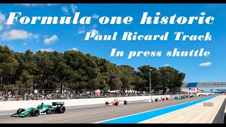 F1 Historic Paul Ricard Track in press Shuttle [upl. by Kenny]