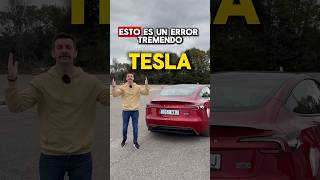 🚗 TESLA Un Error TREMENDO 🤯 [upl. by Catriona]