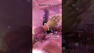 Discover the Pandoras Me Bracelet with Snapchat AR Filter [upl. by Ycak]