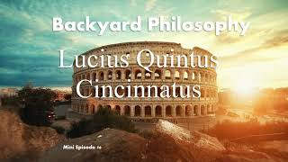 Roman Lucius Quintus Cincinnatus [upl. by Eagle]