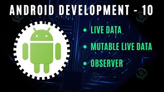 Introduction of LiveData MutableLiveData And Observer in Kotlin  Android Studio [upl. by Butta870]