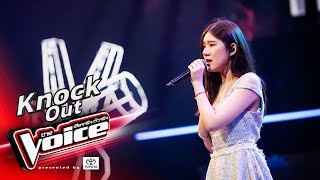 ข้าวปั้น  ยิ้ม  Knock Out  The Voice Thailand 2024  17 Nov 2024 [upl. by Pol]