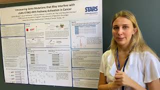 Juliana Blazek describes her UT Southwestern STARS team summer research project [upl. by Nisen]