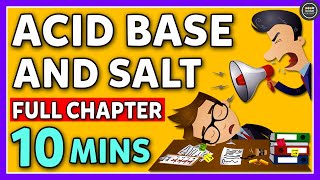 Acids Bases and Salts  Full Chapter  Class 10 [upl. by Everard]