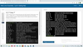 NDG Linux Essentials Lab 6 [upl. by Shaefer]