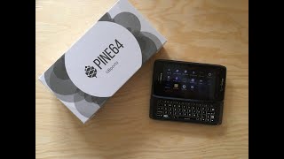 PinePhone UBPorts Community Edition Unboxing [upl. by Ramyaj]