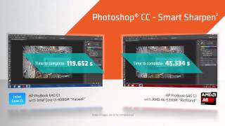 AMD A6 APU against Intel i3 on HP Probook 600 series [upl. by Omura]