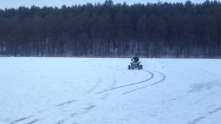 quadzilla XLC 500 Short Winter Ride [upl. by Berns]