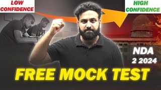 FREE NDA Mock Test NDA 2 2024 With Latest NDA Exam Pattern  Learn With Sumit [upl. by Colombi379]