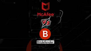 McAfee vs Bitdefender  CyberSecurity Solutions Clash⚡️shorts [upl. by Lewellen]