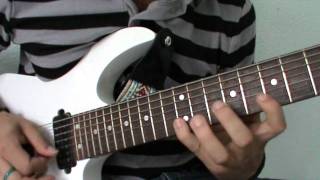 Neoclassical Metal Lick In E Minor Scale With Tab  Guitar Lesson By Joseph Zuñiga [upl. by Shira814]