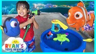 Disney Pixar Finding Dory Swim amp Water Table Step 2 [upl. by Aivad]