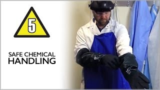 Safe Chemical Handling  Lab Safety Video Part 5 [upl. by Heeley]